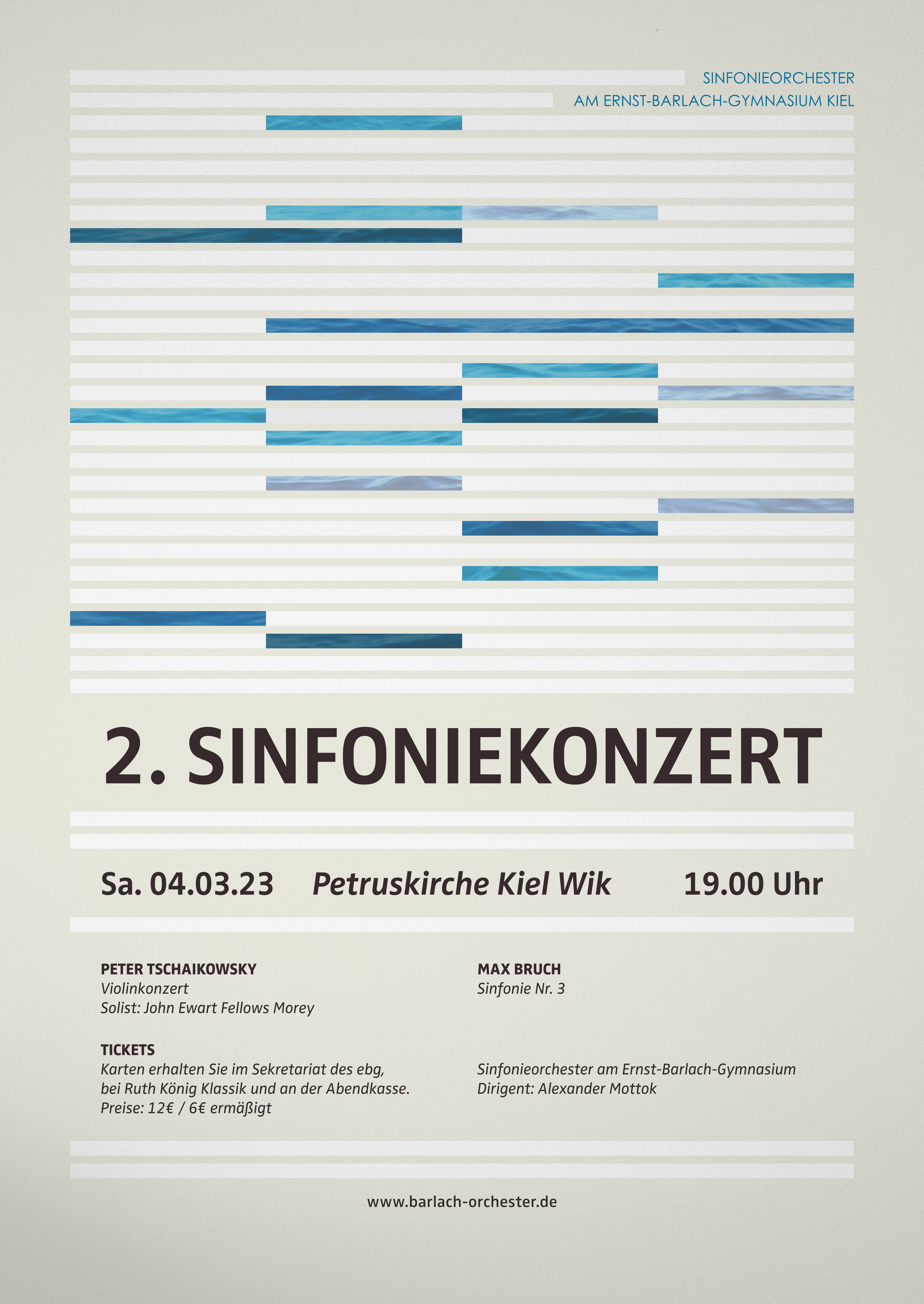 sinfonie konzert 2 Poster A1 rz